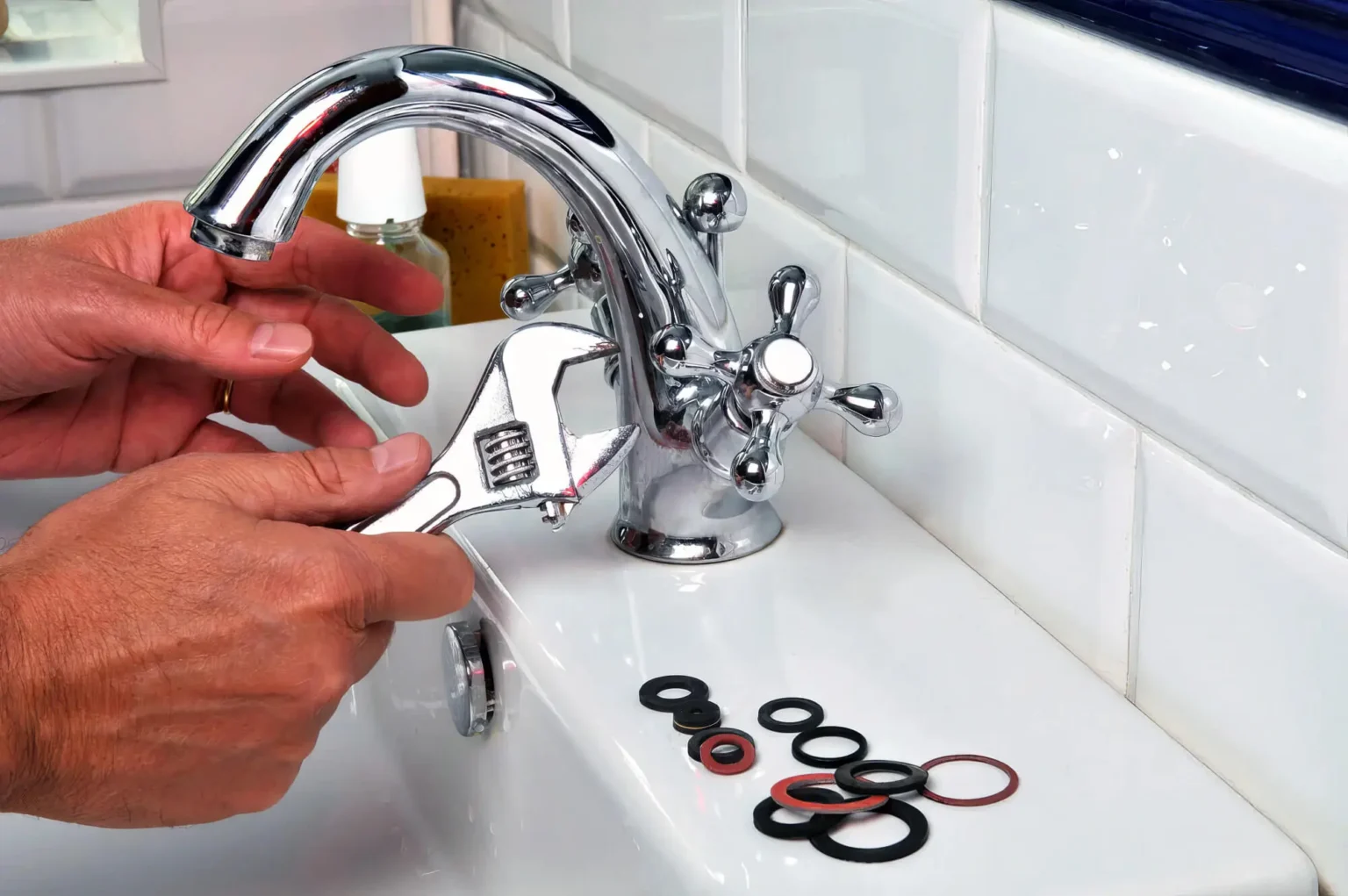 Bathroom faucet repair and fixture replacement in Salinas, California